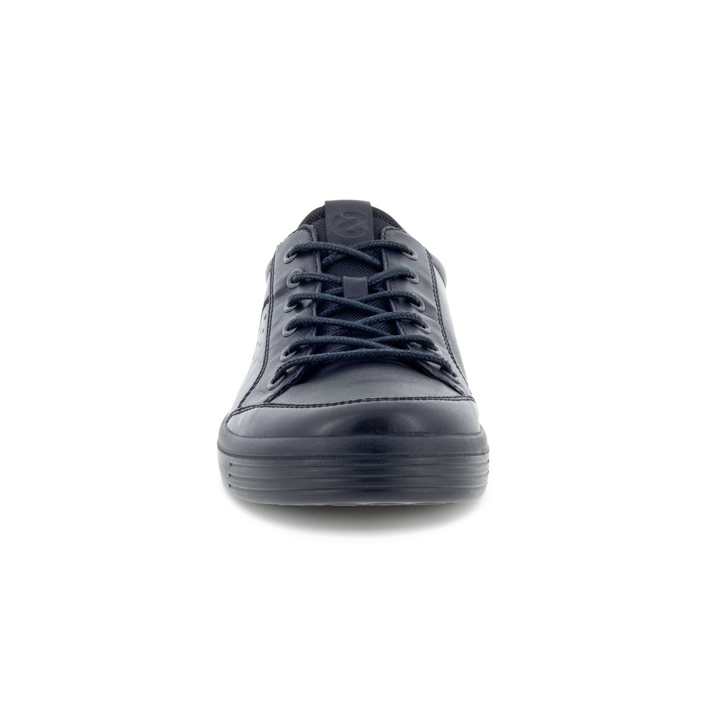 ECCO Mens Sneakers Black - Soft Classic - NCW-745380